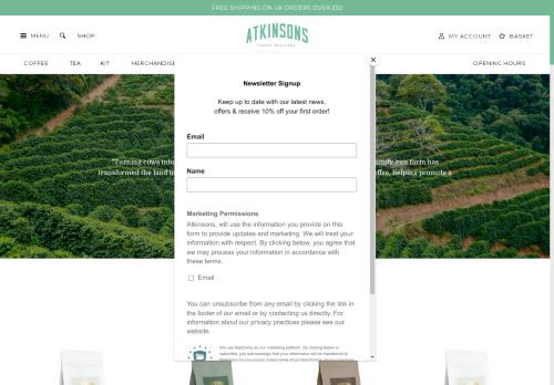 Atkinsons Coffee Roasters capture - 2025-04-17 11:06:10