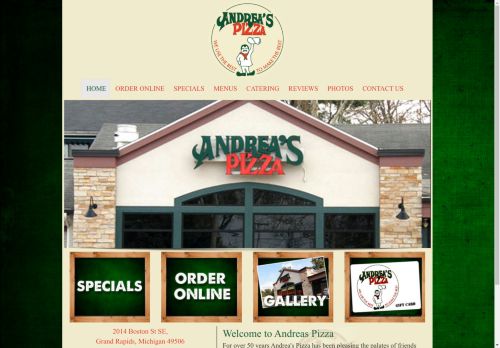 Andrea's Pizza capture - 2025-04-17 11:51:51