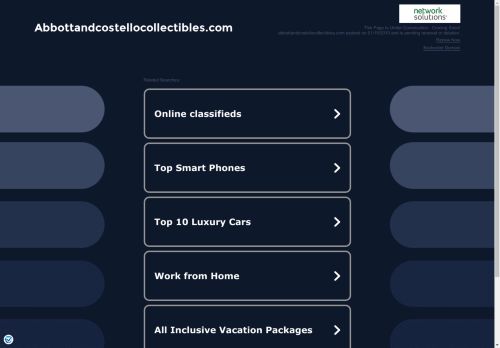 Abbott & Costello Collectibles capture - 2025-04-17 11:55:51