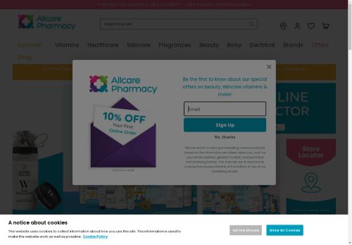 AllCare Pharmacy capture - 2025-04-17 12:41:49