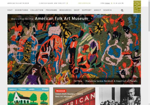 American Folk Art Museum capture - 2025-04-17 13:19:30
