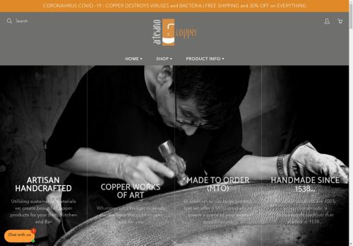 Artesano Copper Sinks capture - 2025-04-17 13:42:20