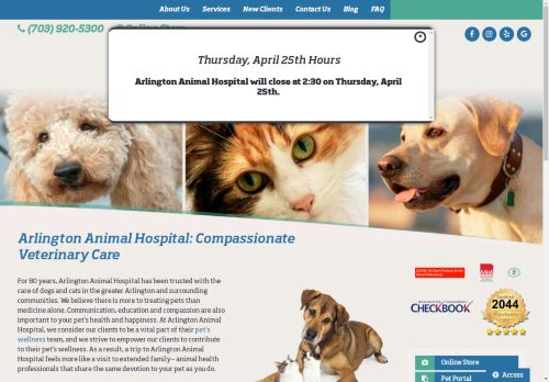 Arlington Animal Hospital capture - 2025-04-17 15:05:14