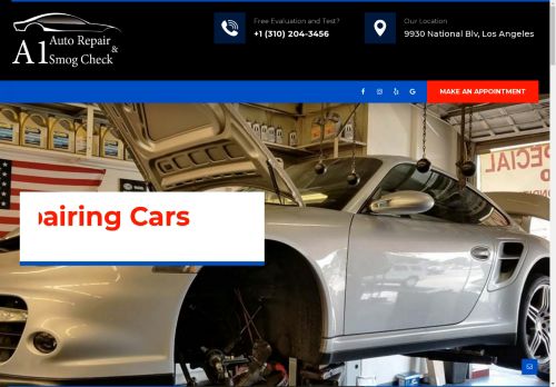 A1 Auto Repair and Smog Check capture - 2025-04-17 15:06:30