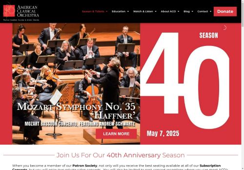 American Classical Orchestra capture - 2025-04-17 15:45:33