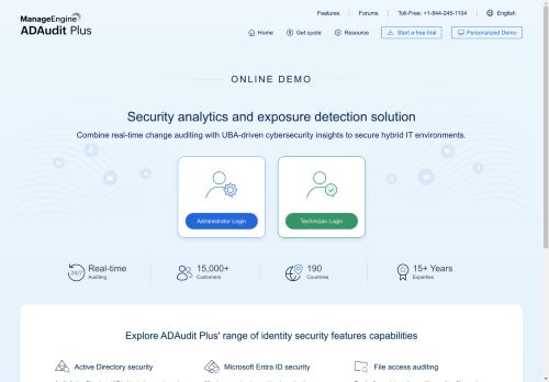 ADAudit Plus capture - 2025-04-17 15:45:33