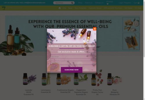 Aromatics Canada capture - 2025-04-17 15:58:36