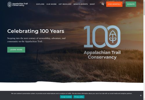 Appalachian Trail Conservancy capture - 2025-04-17 16:02:17