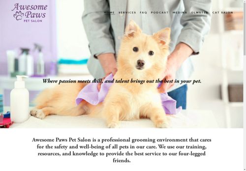 Awesome Paws Pet Salon capture - 2025-04-17 16:35:36