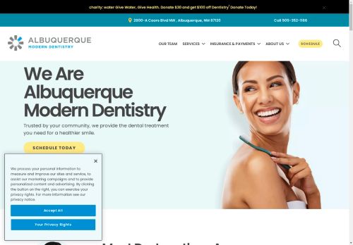 Albuquerque Modern Dentistry capture - 2025-04-17 17:16:43