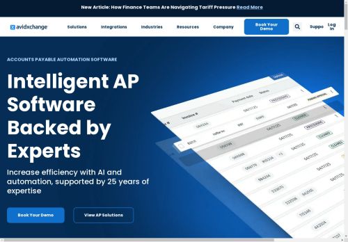 AvidXchange capture - 2025-04-17 17:31:48