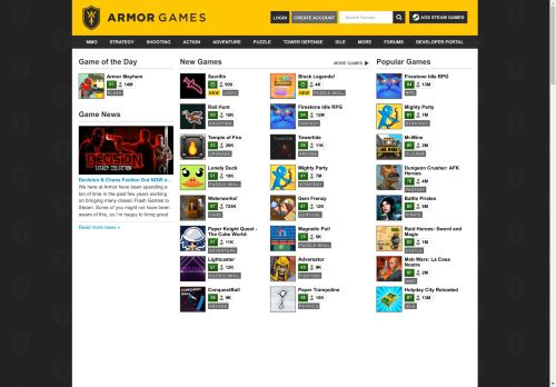 Armor Games capture - 2025-04-17 18:07:38