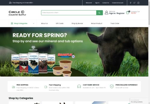 Circle C Country Supply capture - 2025-04-17 19:19:35