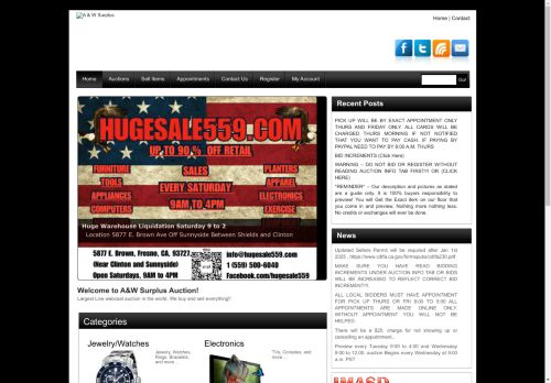 A & W Surplus Auctions capture - 2025-04-17 20:46:40