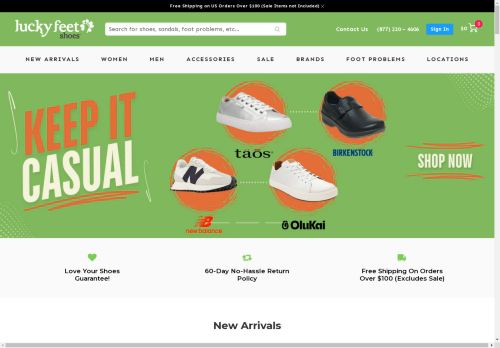 Lucky Feet Shoes capture - 2025-04-17 22:30:23