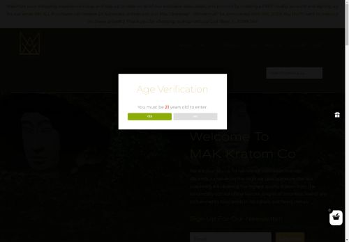 MAK Kratom Co capture - 2025-04-18 00:39:24