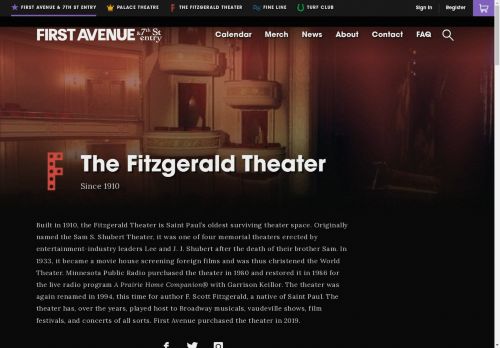 The Fitzgerald Theater capture - 2025-04-18 01:41:12
