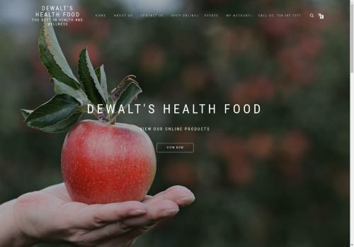 DeWalt's Health Food capture - 2025-04-18 02:12:43