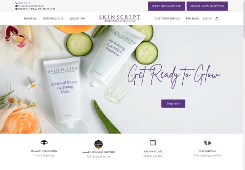 Skin Script Skin Care capture - 2025-04-18 03:02:55