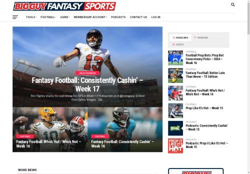 Big Guy Fantasy Sports capture - 2025-04-18 05:17:43