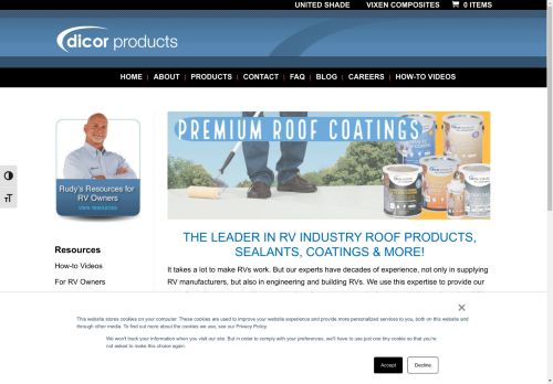 Dicor Products capture - 2025-04-18 05:24:58