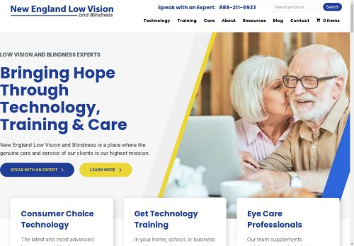 New England Low Vision and Blindness capture - 2025-04-18 05:28:30