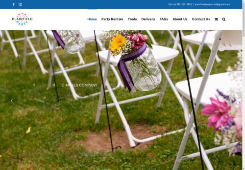 Plainfield Party Rental capture - 2025-04-18 05:51:50