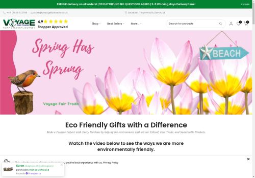 Voyage Fair Trade capture - 2025-04-18 08:21:51