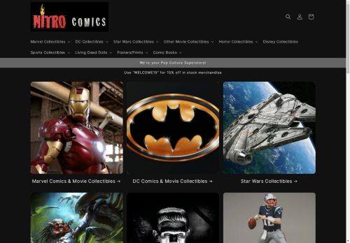 Nitro Comics and Collectibles capture - 2025-04-18 09:12:31