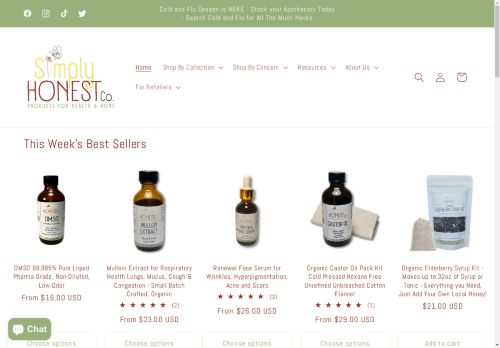 Simply Honest Co capture - 2025-04-18 10:21:29