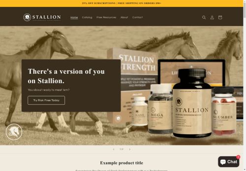 Stallion Supplements capture - 2025-04-18 11:17:59
