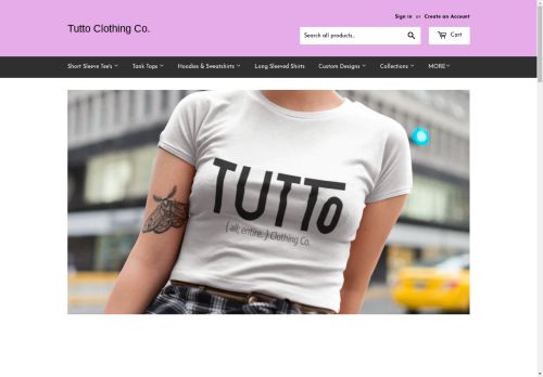 Tutto Clothing Co. capture - 2025-04-18 14:17:17