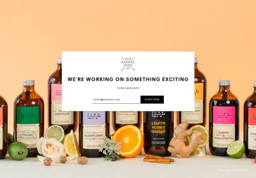 sixbarrelsoda.com capture - 2025-04-18 17:42:20