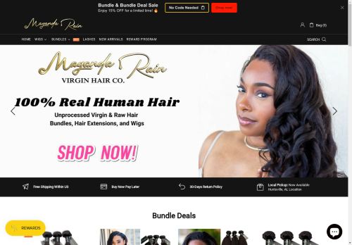 Maganda Rain Virgin Hair capture - 2025-04-18 18:27:13