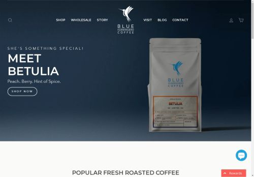 Blue Hummingbird Coffee capture - 2025-04-18 18:32:57