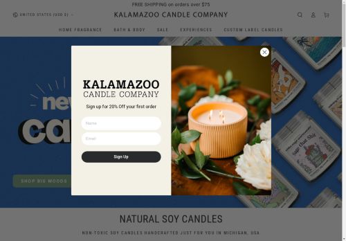 Kalamazoo Candle Company capture - 2025-04-18 20:01:32