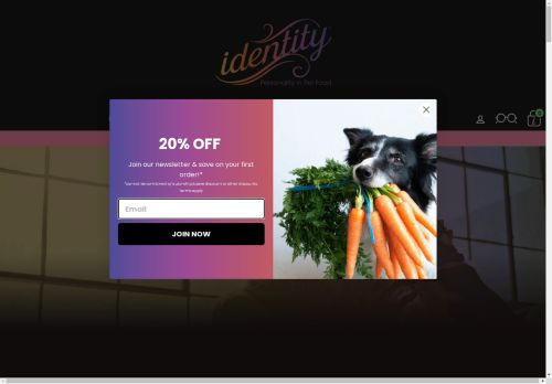 Identity Pet Nutrition capture - 2025-04-18 20:43:41