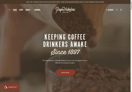 PapaNicholas Coffee capture - 2025-04-18 21:39:27