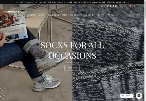 Democratique Socks capture - 2025-04-18 21:44:15