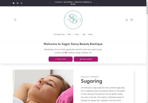 Sugar Savvy Beauty Boutique capture - 2025-04-18 22:38:47