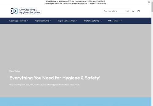Life Cleaning & Hygiene Supplies capture - 2025-04-18 22:42:45