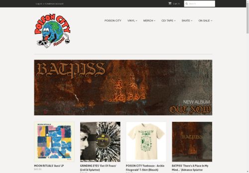 Poison City Records capture - 2025-04-18 23:42:18