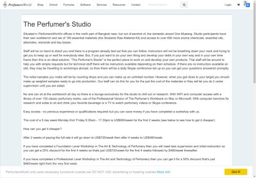 The Perfumer's Studio capture - 2025-04-18 23:48:27