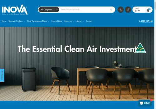 Inova Air Purifiers AU capture - 2025-04-19 01:52:57