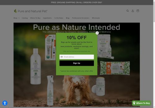 PURE AND NATURAL PET capture - 2025-04-19 01:59:27