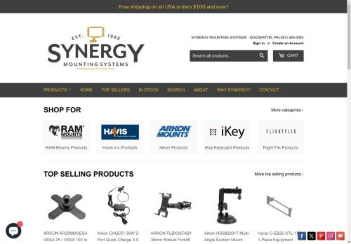 Synergy Mounting Systems capture - 2025-04-19 05:25:44