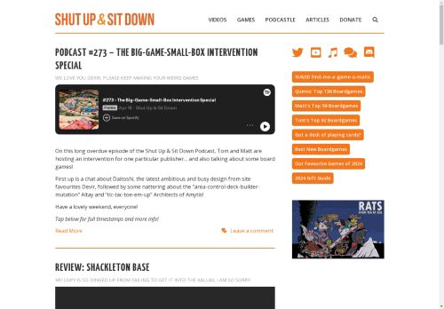 shutupandsitdown.com capture - 2025-04-19 08:27:04