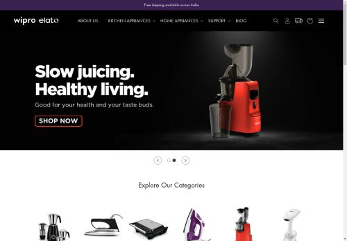 wiproappliances.com capture - 2025-04-19 11:12:30