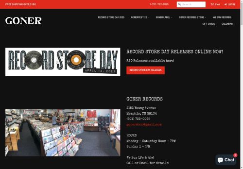 goner records capture - 2025-04-19 16:32:04