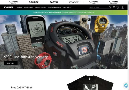 casioau.com capture - 2025-04-19 17:50:47